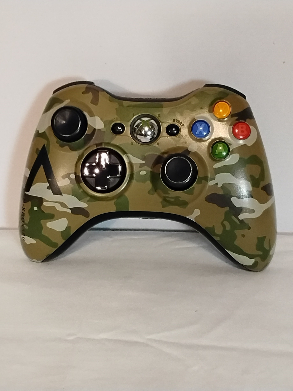 Official Microsoft Xbox 360 Special Edition Camo Wireless Controller OEM Pre-own